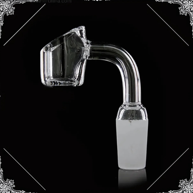 High Quality 4mm Thick Glass Male/Female Joint Quartz Banger Glass Oil Burner (QN05)
