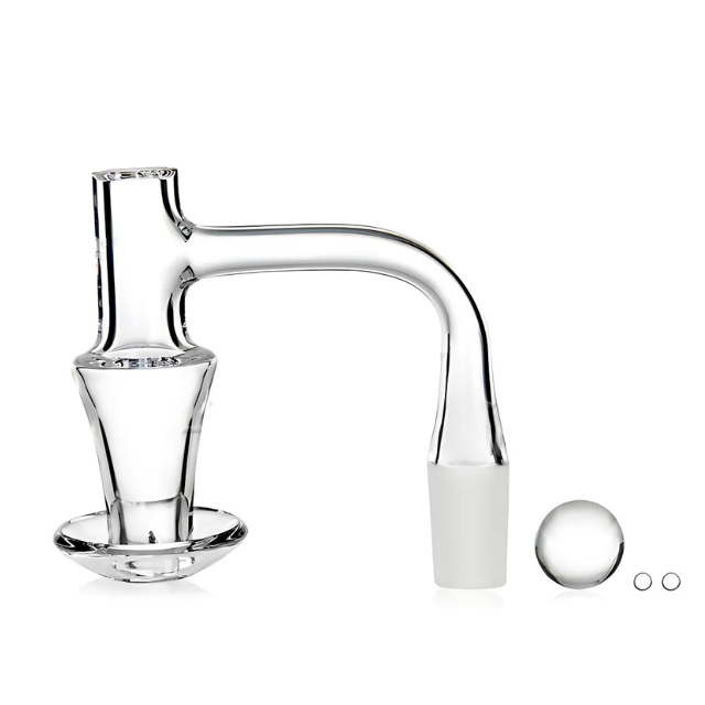 Full Welded Quartz Sets banger 14mm male joint(PQN017)