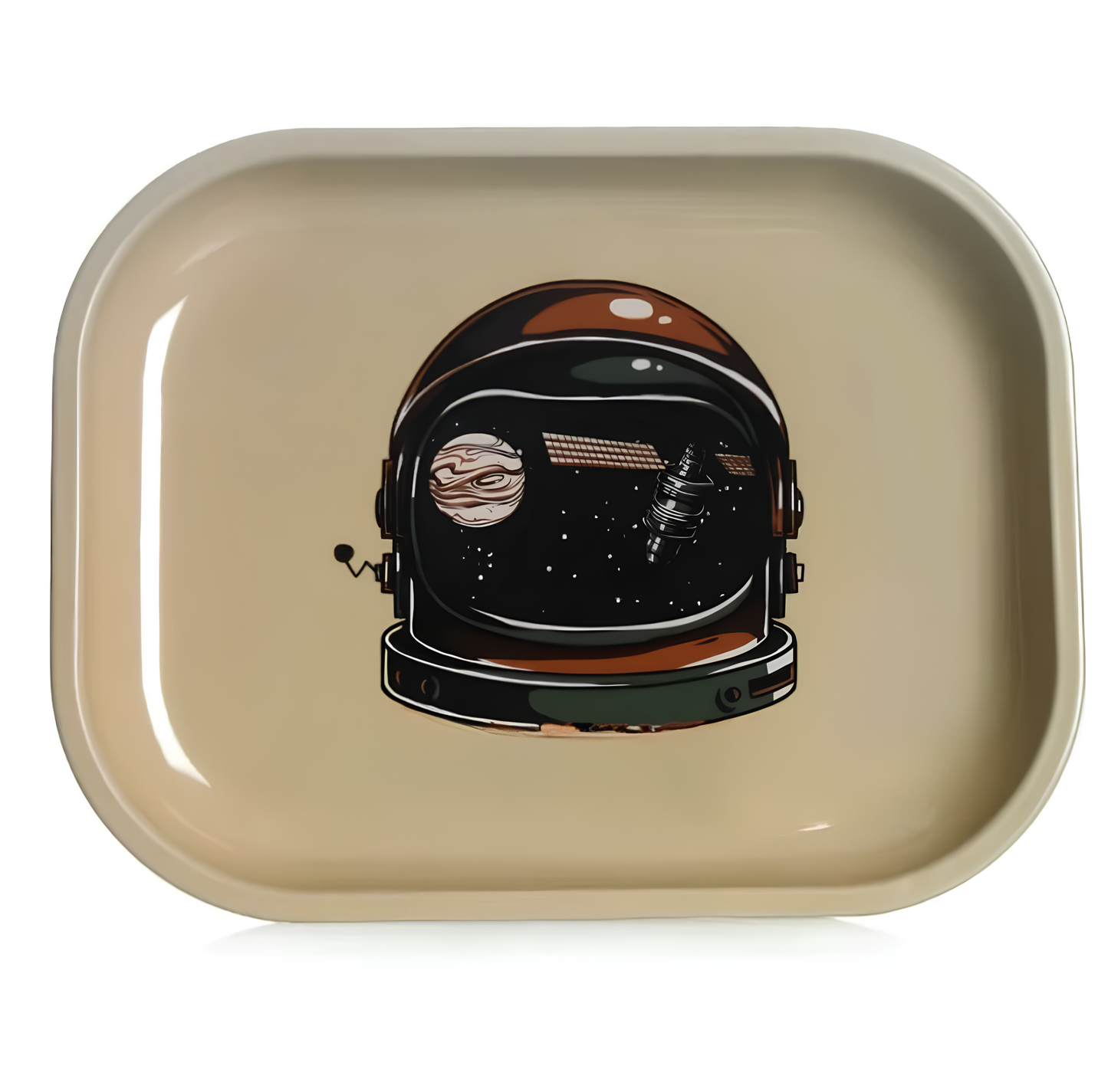 Metal Rolling Tray 7 * 5.5 inches (PHX678)