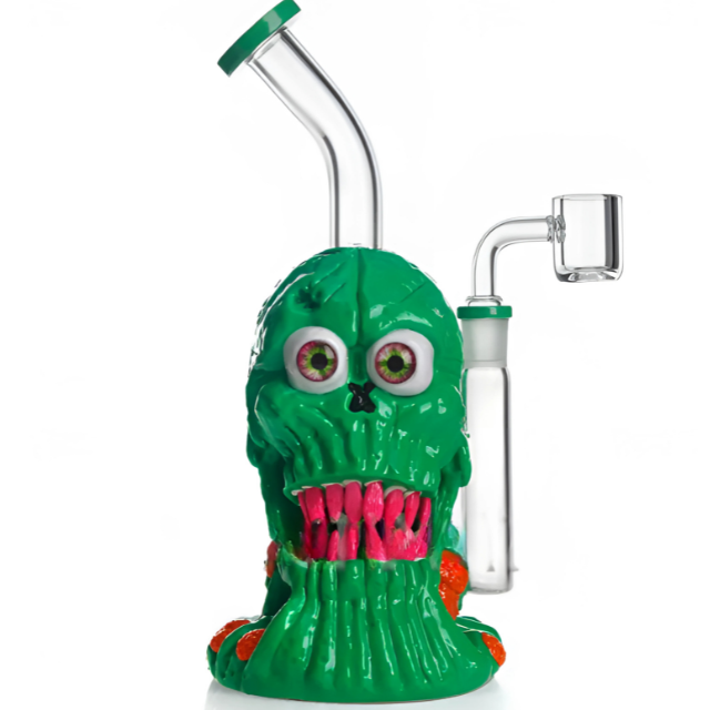 10 inches honeycomb perc 3-D Hand Painting(HD323)