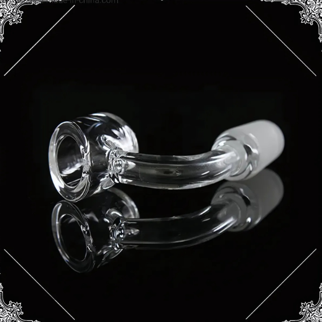 High Quality 4mm Thick Glass Male/Female Joint Quartz Banger Glass Oil Burner (QN05)