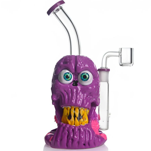 10 inches honeycomb perc 3-D Hand Painting(HD323)