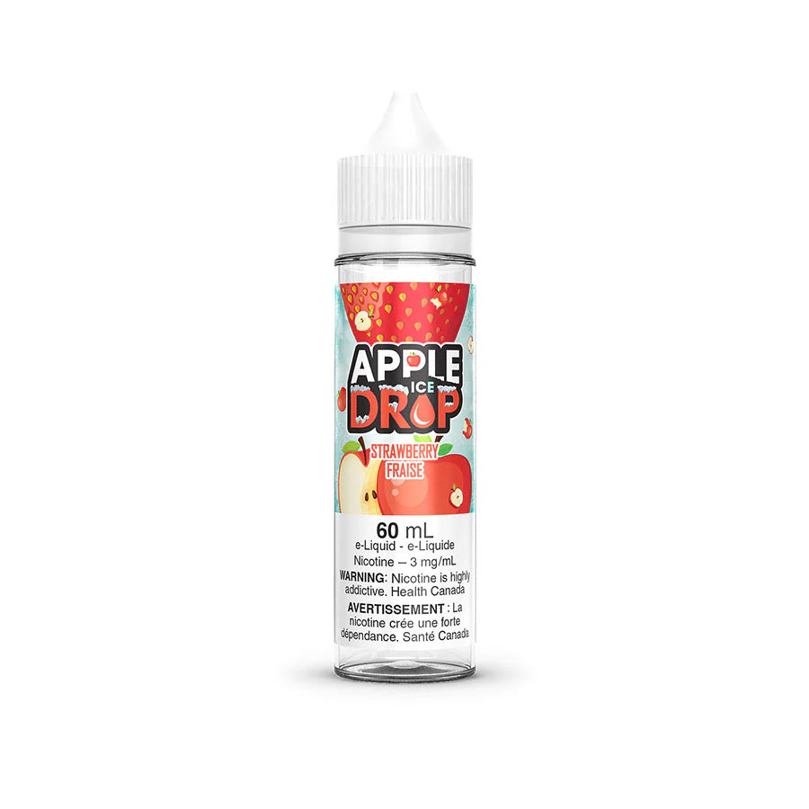 STRAWBERRY BY APPLE DROP ICE 60ml Freebase