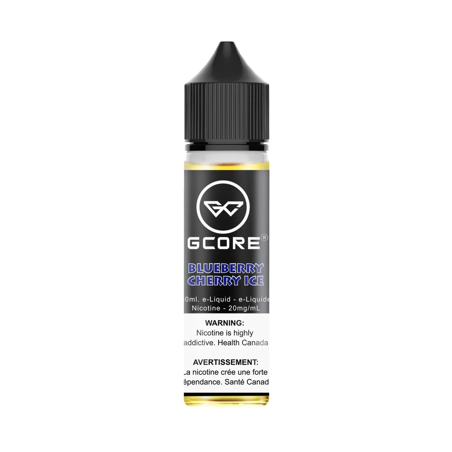 Blueberry Cherry Ice - Gcore 60 ml E-juice - (20mg)