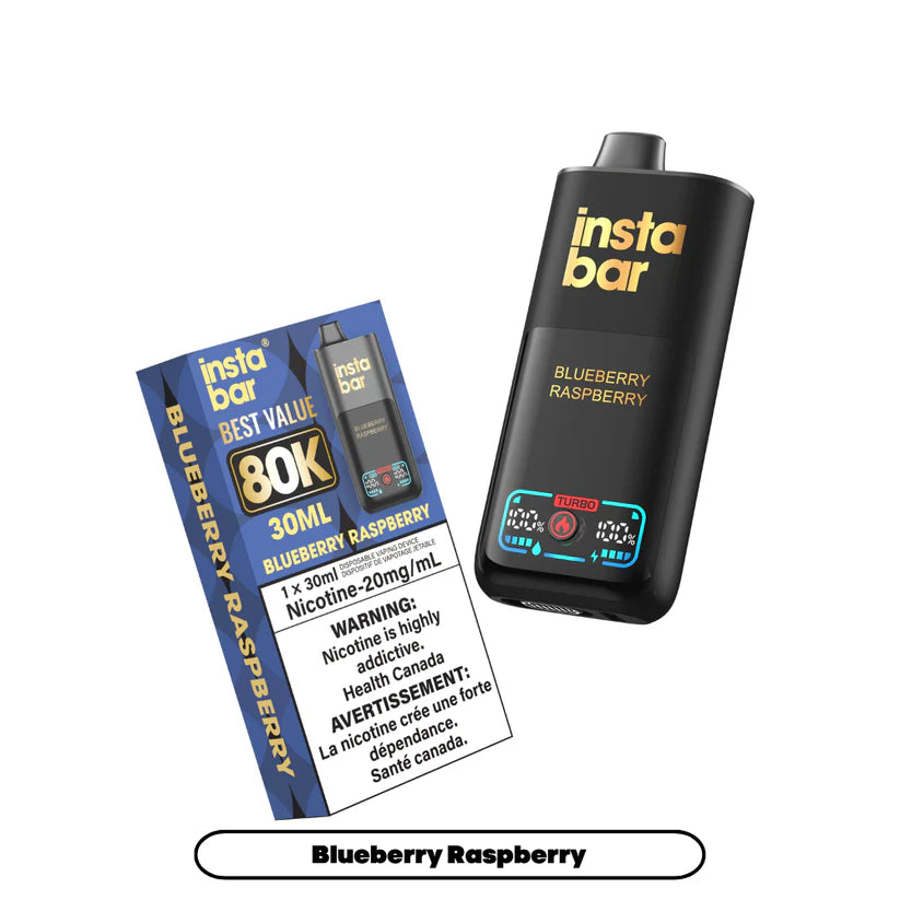 Insta Bar 80K - Blueberry Raspberry
