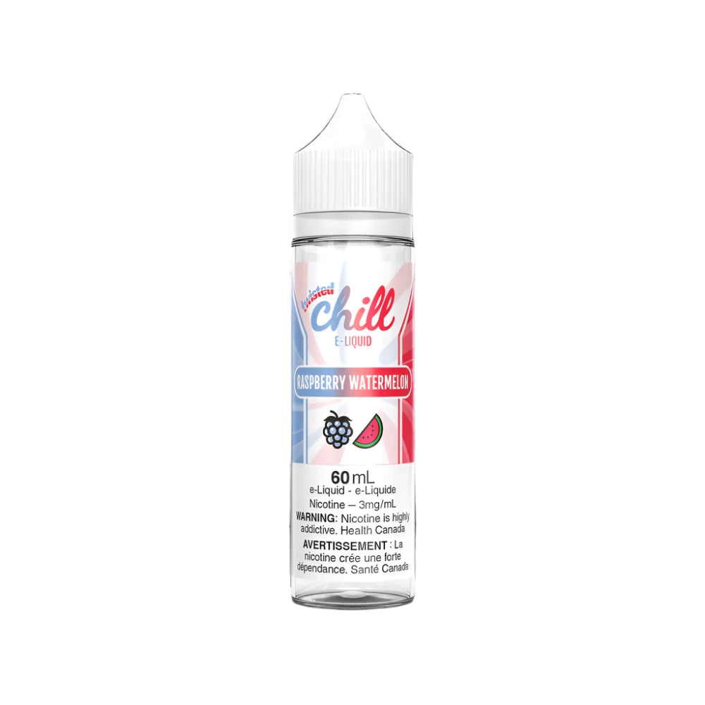 Chill Twisted 60 ml Vape E JUICE-Raspberry watermelon Freebase