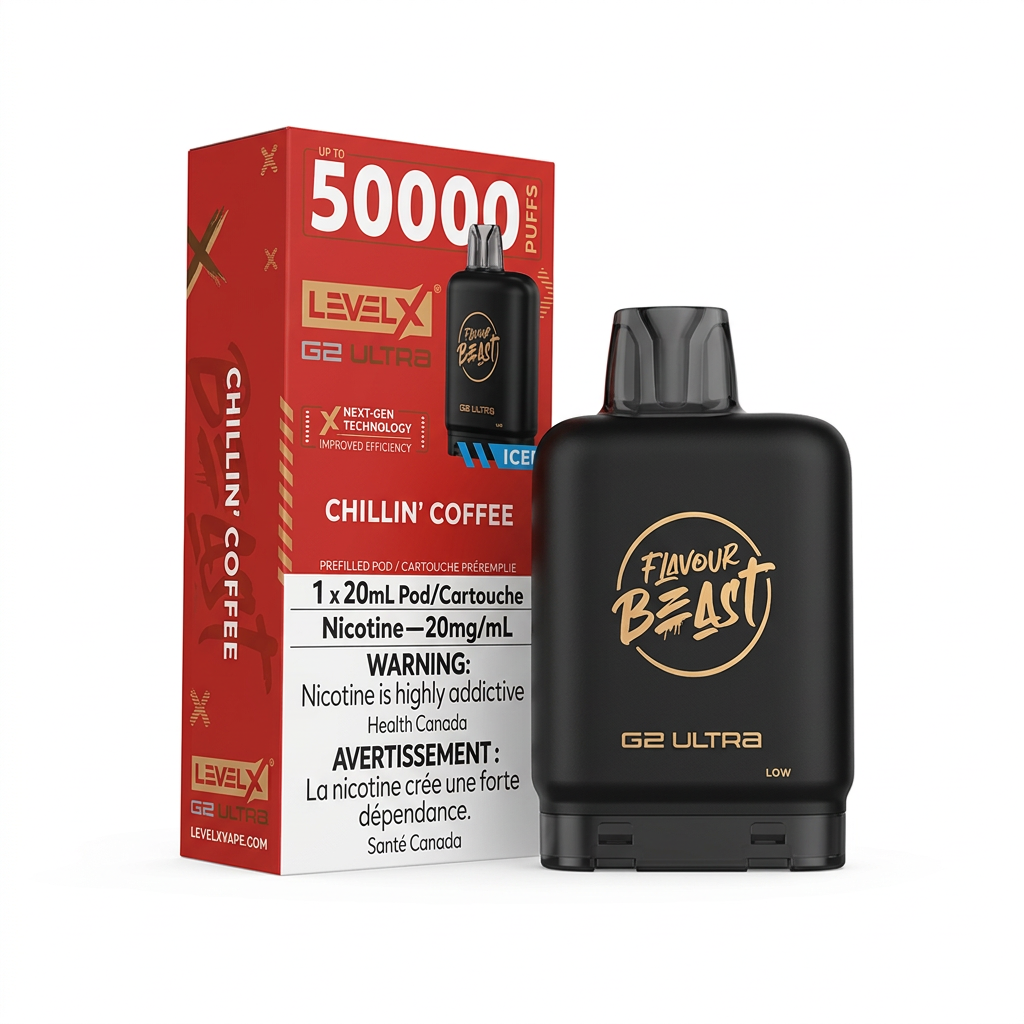 Flavour Beast G2 Ultra 50K Puffs POD - Chillin' Coffee Iced