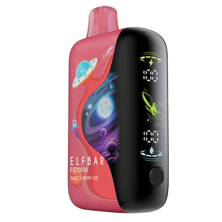 Razz Cherry Ice - ELFBAR FS70K DISPOSABLE - 70k Puff