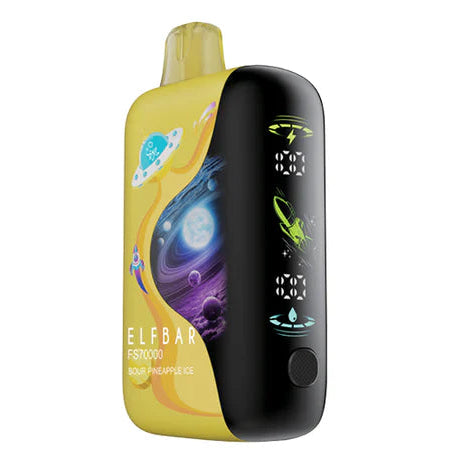 Sour Pineapple Ice - ELFBAR FS70K DISPOSABLE - 70K Puff