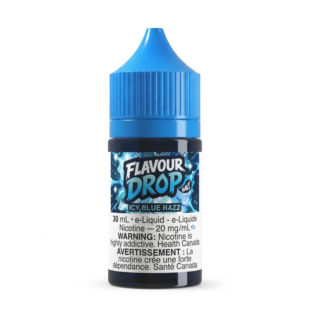 ICY Blue Razz By Flavour Drop E-Liquid (30ML SALT) 20 mg Nicotine
