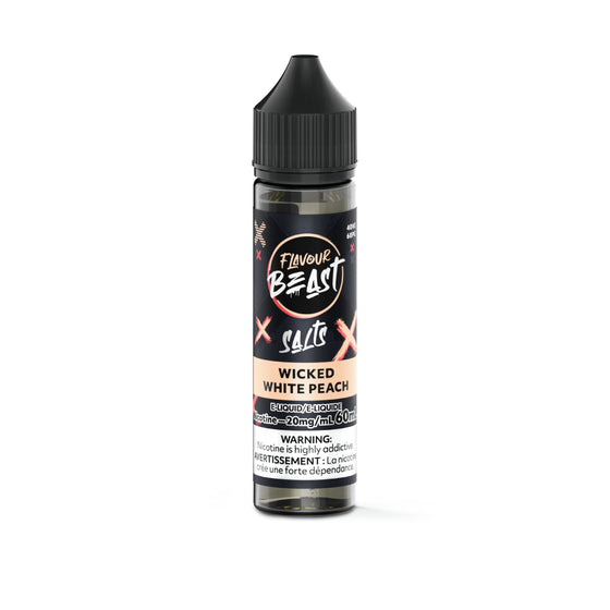 Flavour Beast E-Liquid - STR8 UP Strawberry Banana (Iced) - 20mg/60mL