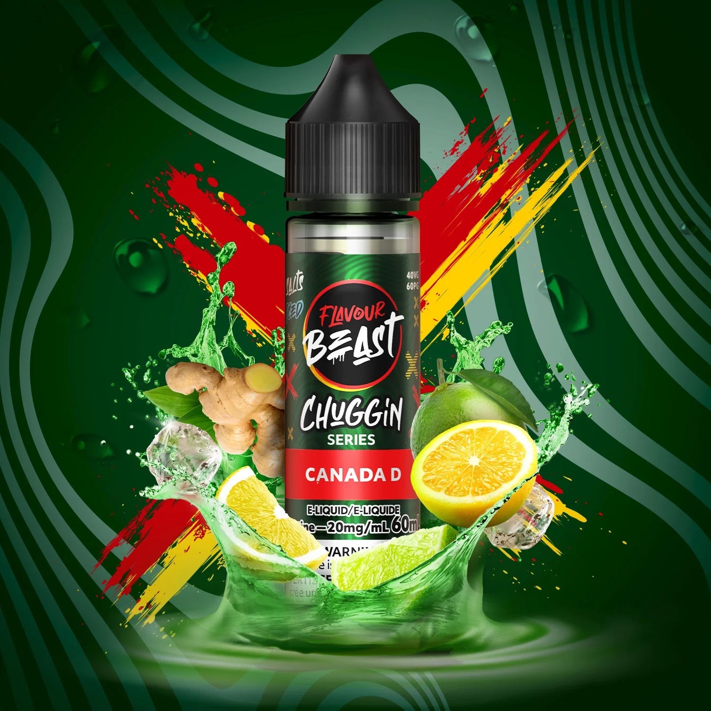 Canada D - Flavour Beast E-Liquid - (60mL) / 20 mg Nic
