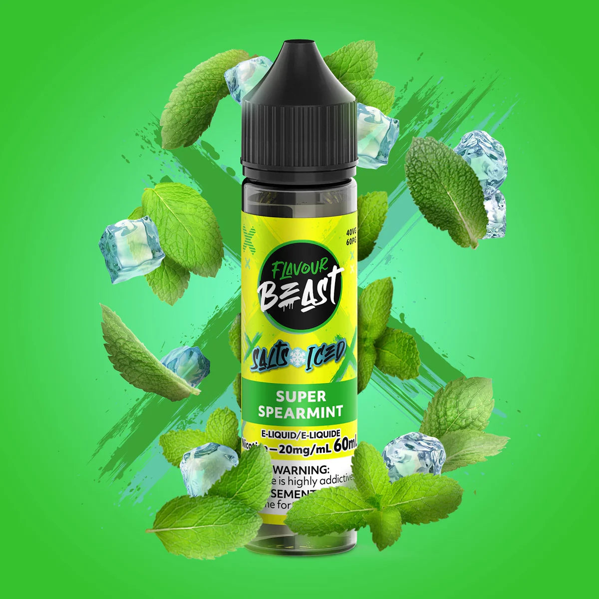 Flavour Beast E-liquide - Bomb Blue Razz 20 mg/60 ml
