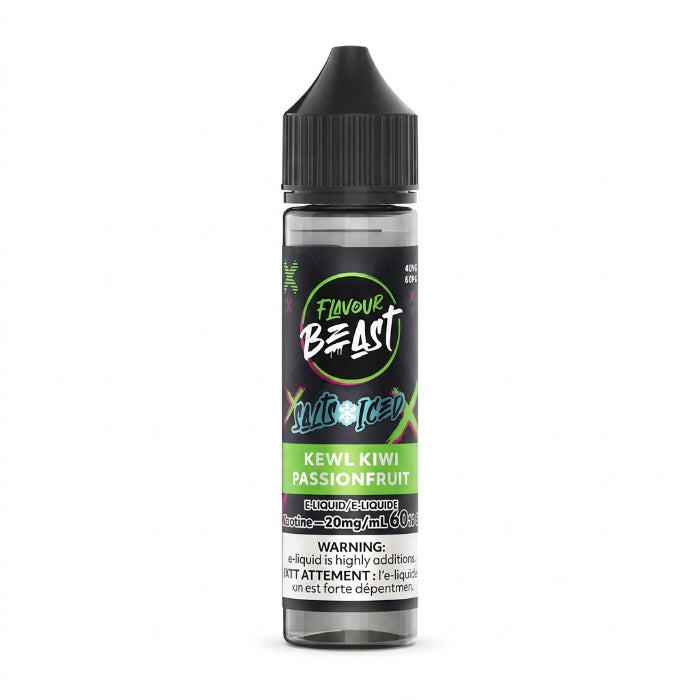 Flavour Beast E-Liquid - Kewl Kiwi Passionfruit (Iced)