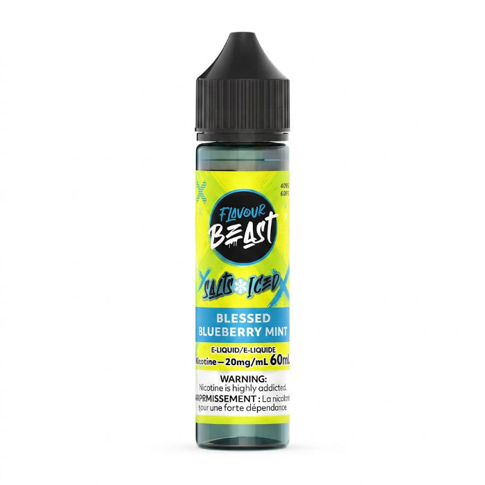 Flavour Beast E-Liquid's Blessed Blueberry Mint.