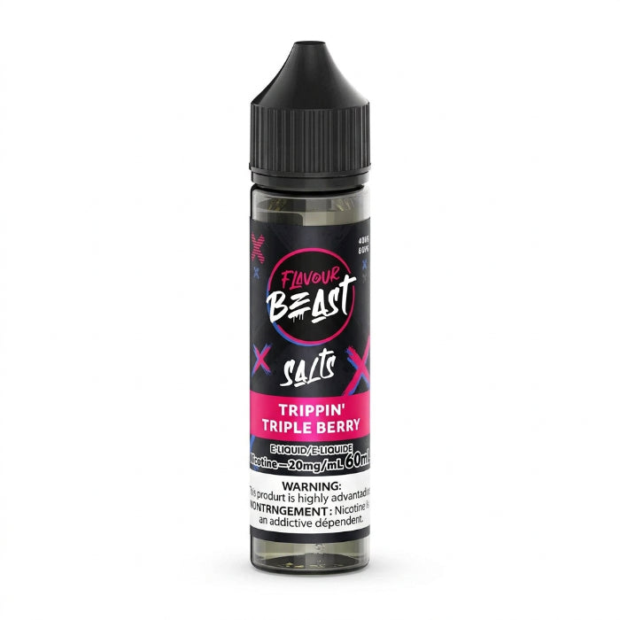 Flavour Beast Trippin Triple Berry Salt 60mL vape juice d