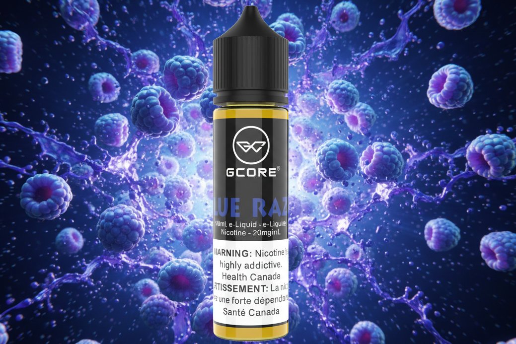BLUE RAZZ - Gcore 60 ml E-juice