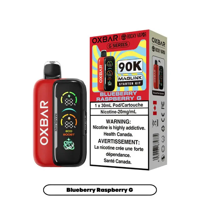 Rocky Vapor Oxbar Maglink-G Series Blueberry Raspberry G 90k {Starter Kit}