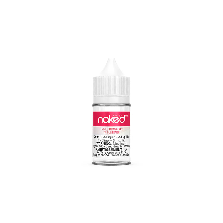 Triple strawberry-Naked 100 30ml freebase