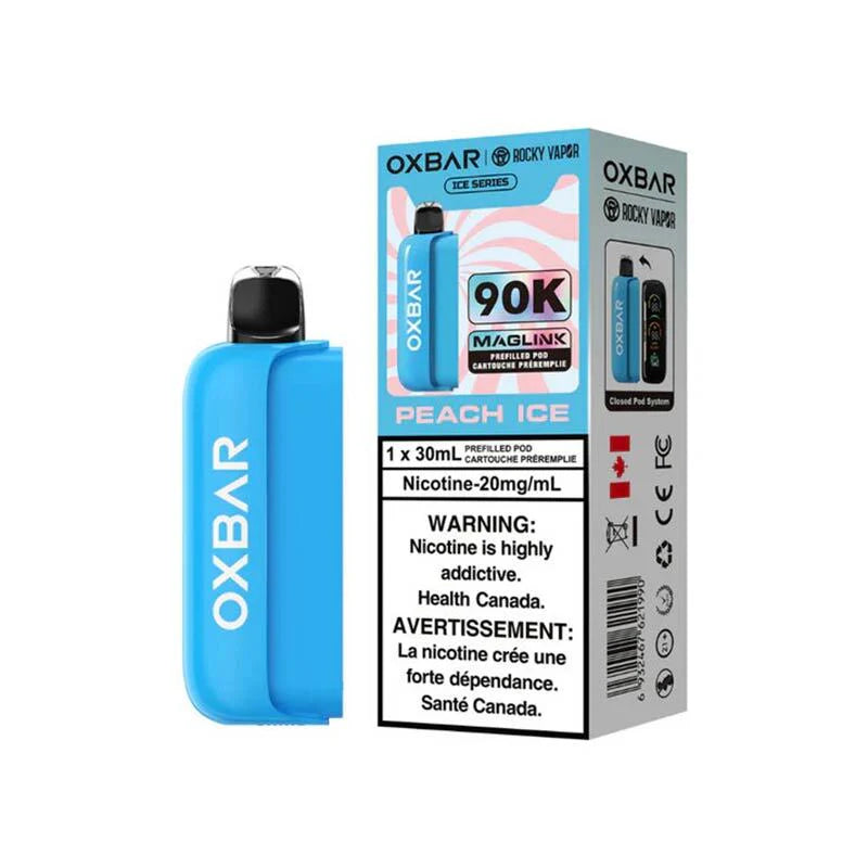 Peach Ice - Oxbar Maglink 90K Prefilled Pod No Battery