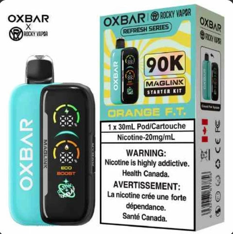 Orange F.T. – OXBAR MagLink 90K Essential Series Starter Kit 20mg