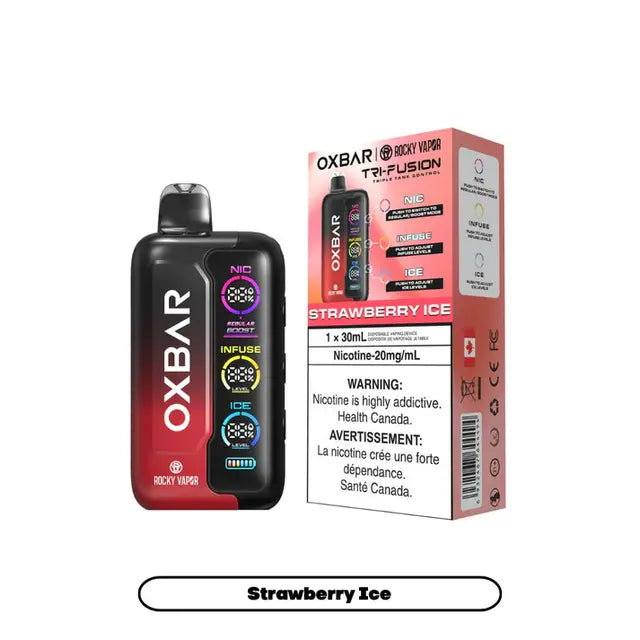 Oxbar 70K Puffs - Strawberry ice