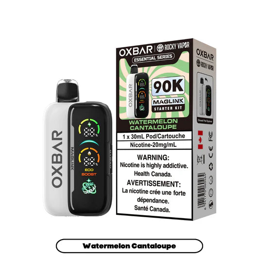 Rocky Vapor Oxbar Maglink-Essential Series - Watermelon Cantaloupe 90k {Starter Kit}