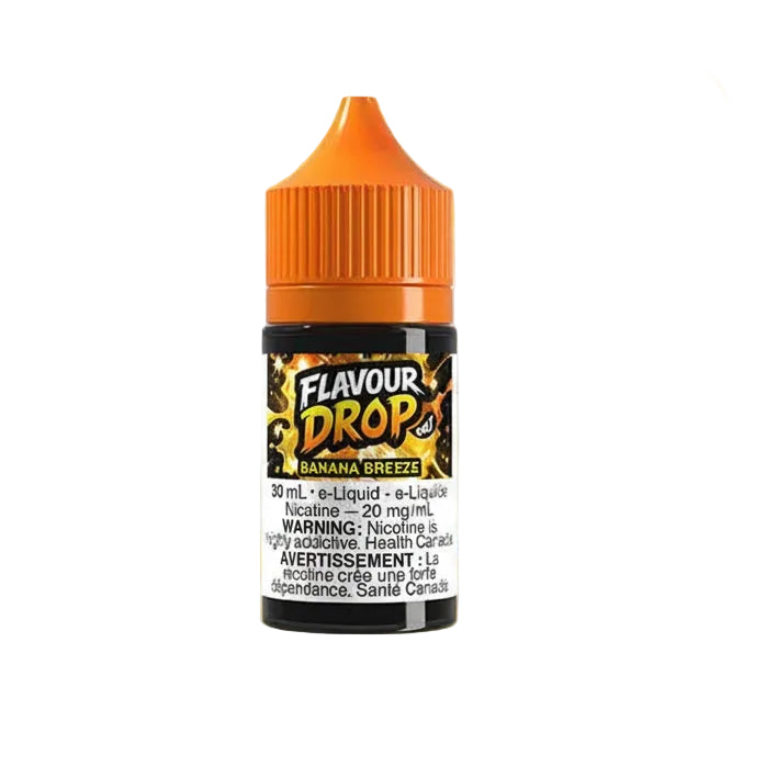 Banana Breeze Salts Flavour Drop E-liquid / 20mg / 30ml