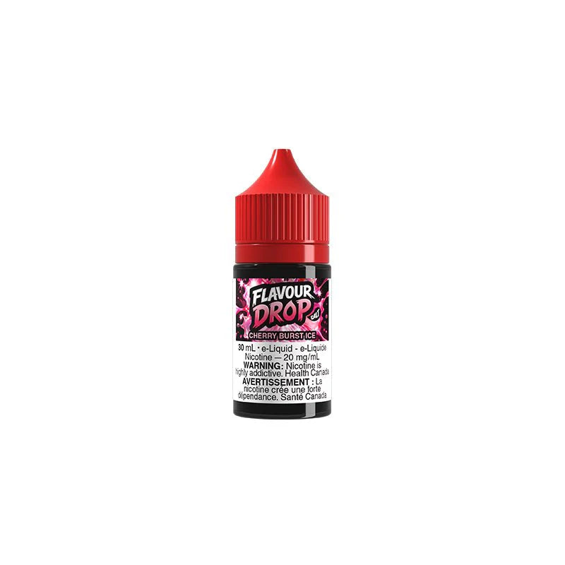 Cherry Burst ICE By Flavour Drop E-Liquid (30ML SALT) 20 mg Nicotine