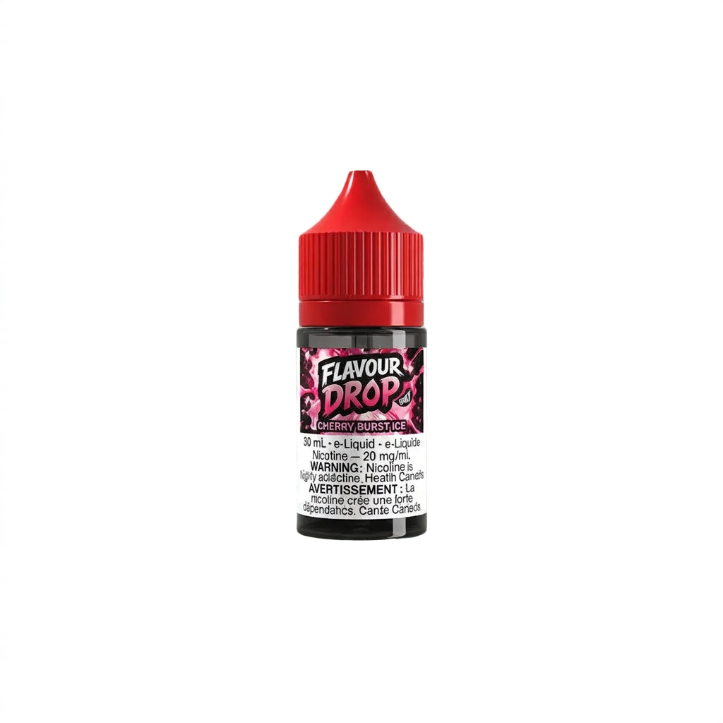 Cherry Burst ICE By Flavour Drop E-Liquid (30ML SALT) 20 mg Nicotine