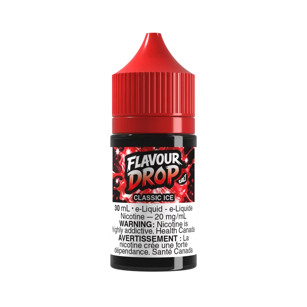 Classic Ice By Flavour Drop E-Liquid (30ML SALT) 20 mg Nicotine