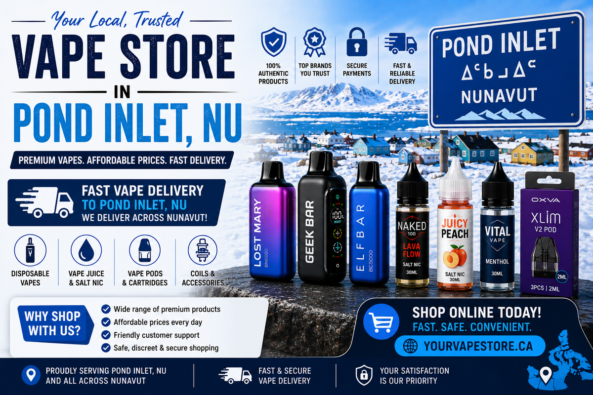 Vape Store in Pond Inlet, Nunavut