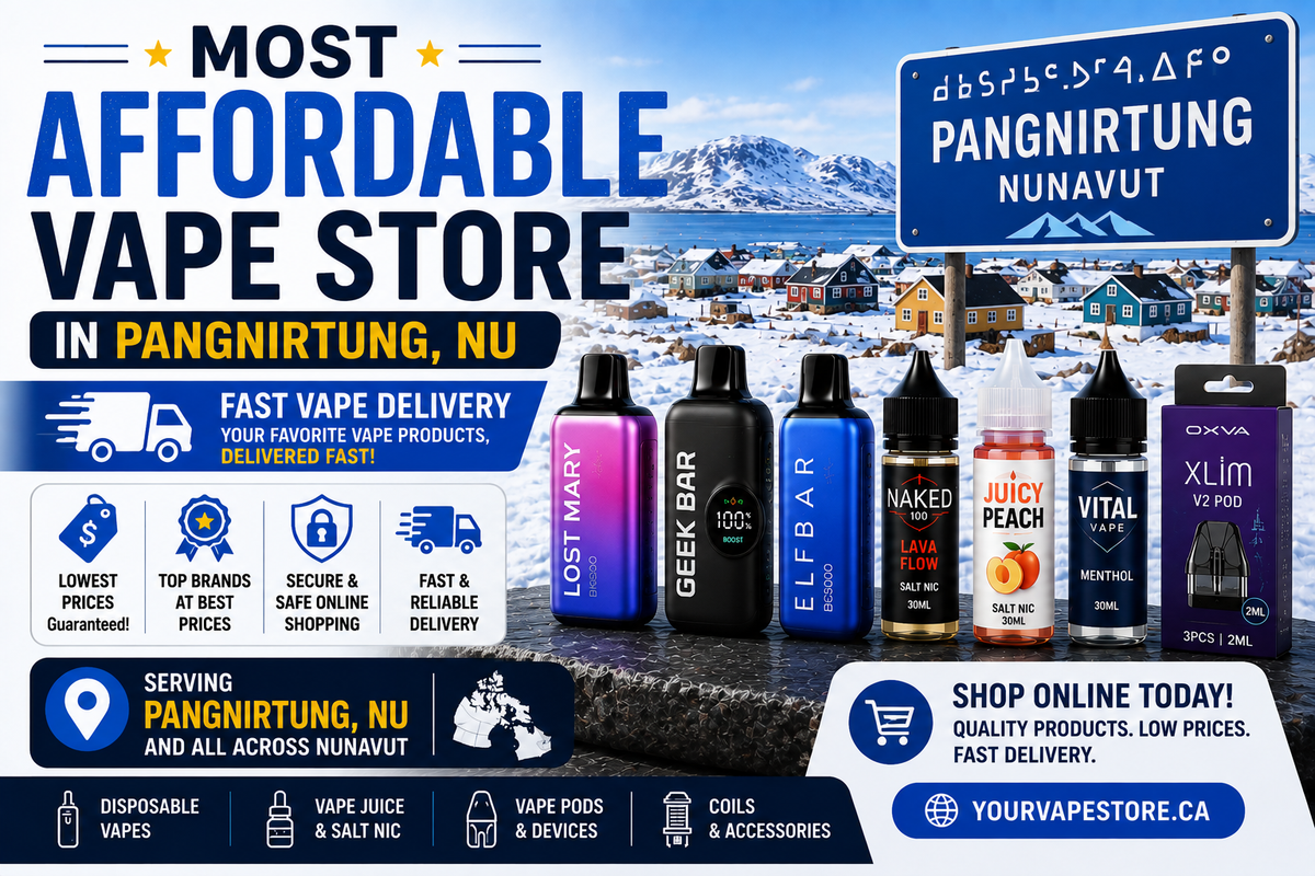  Vape Store in Pangnirtung, NU