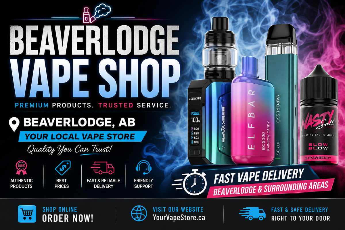 Vape Shop in Beaverlodge, AB