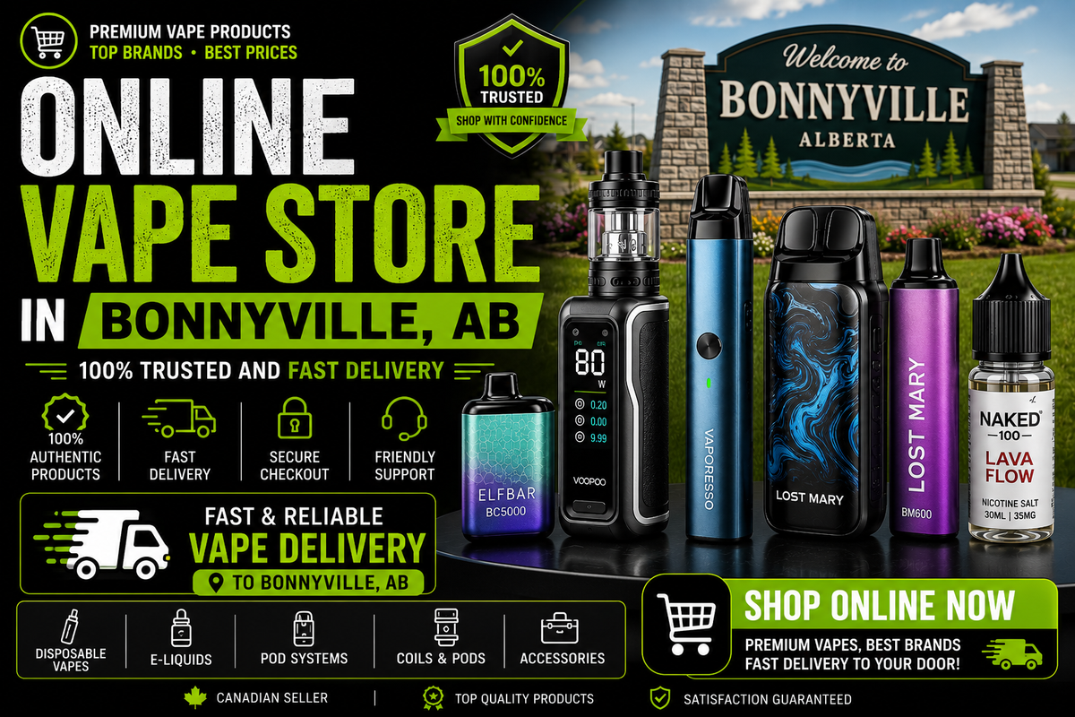 Vape Store in Bonnyville, AB