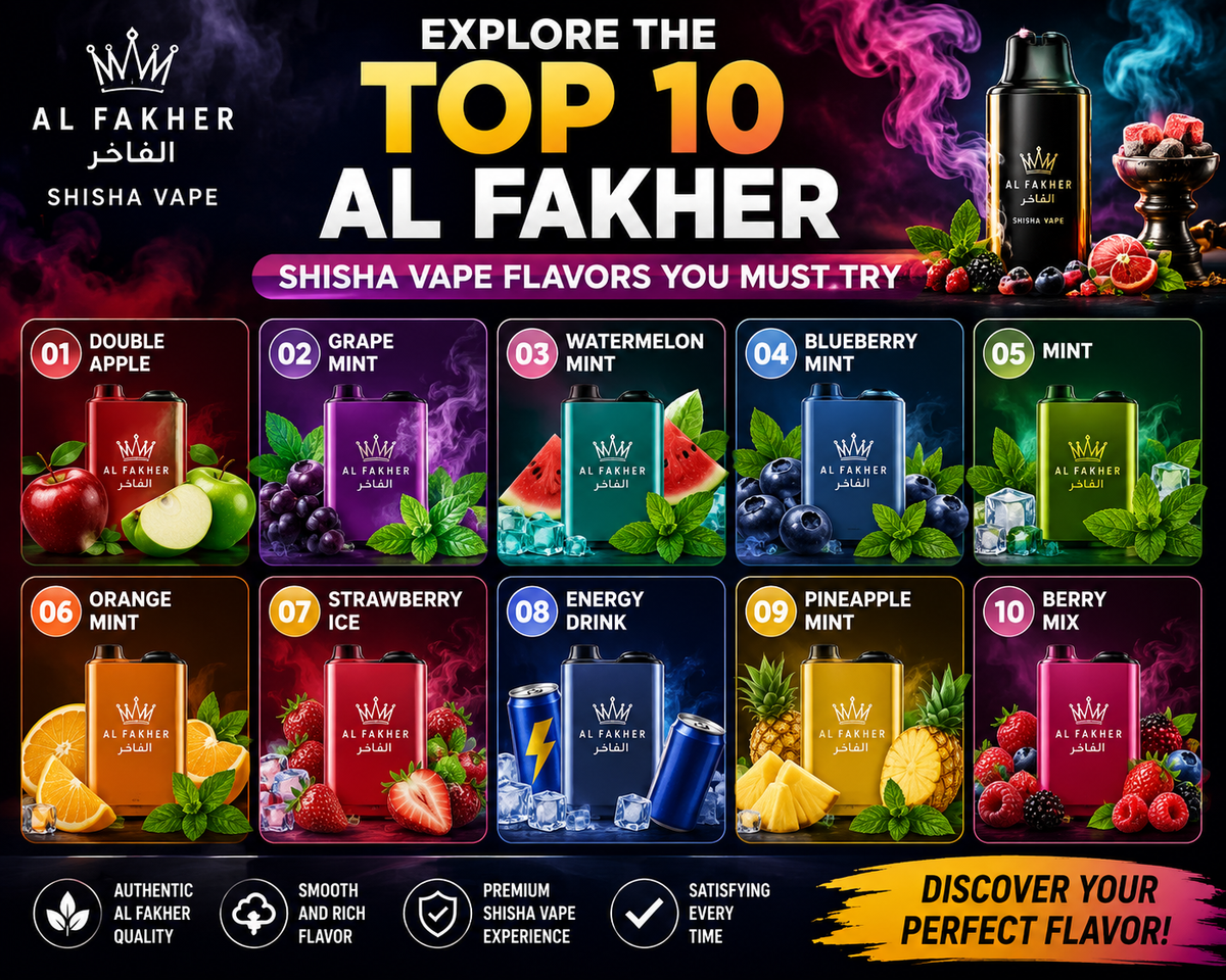 Al Fakher Shisha Vape Flavors