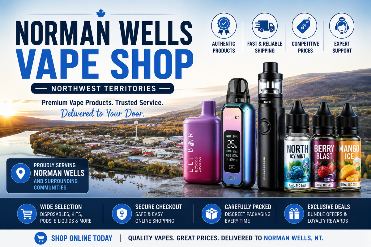 Vape Shop in Norman Wells, Northwest Territories