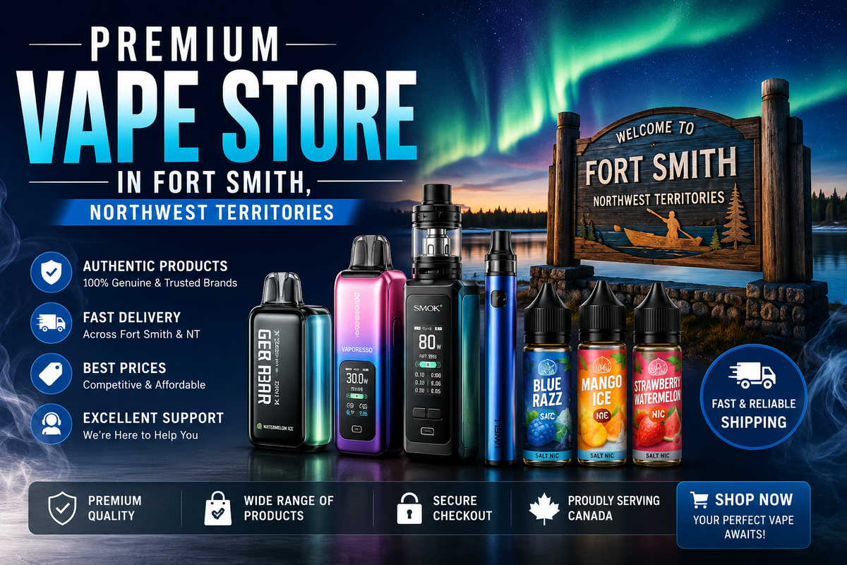 Vape Store Near Fort Smith, Northwest Territories