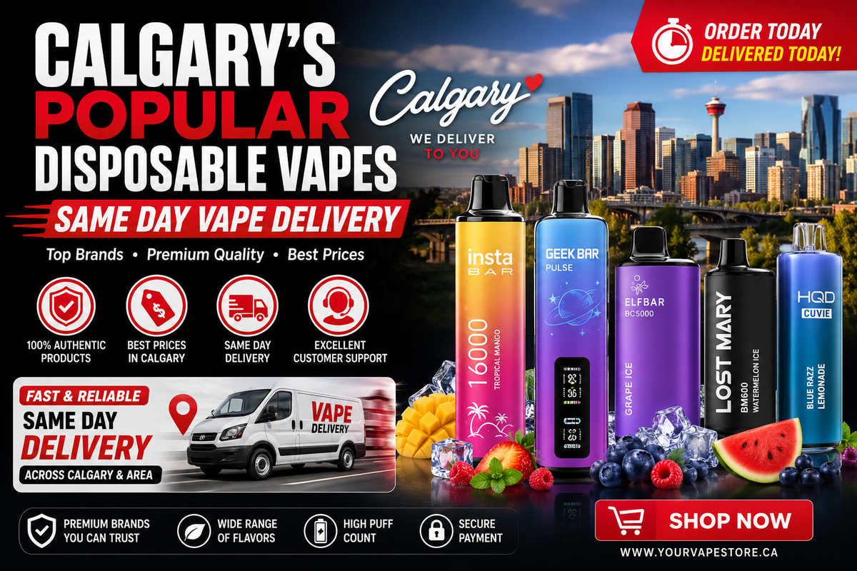 calgary popular disposable vape