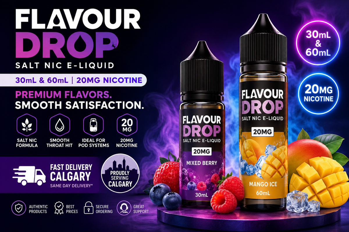 Flavour Drop Salt Nic E-Liquid