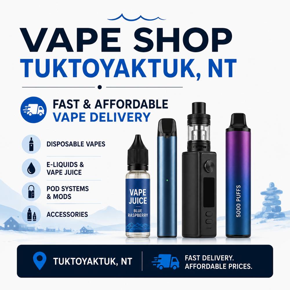 Vape Shop Tuktoyaktuk, NT  | Fast and Affordable Vape Delivery