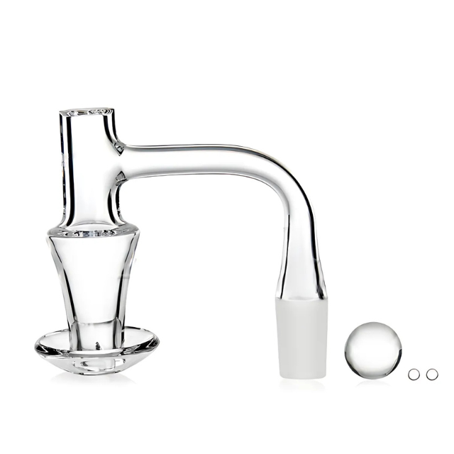 Full Welded Quartz Sets  banger 14mm male joint(PQN017)