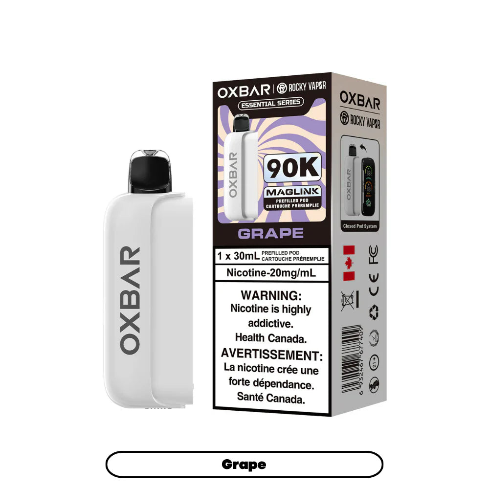 Oxbar Rocky Vapor Maglink Pod 90K Puffs [Prefilled Pods]