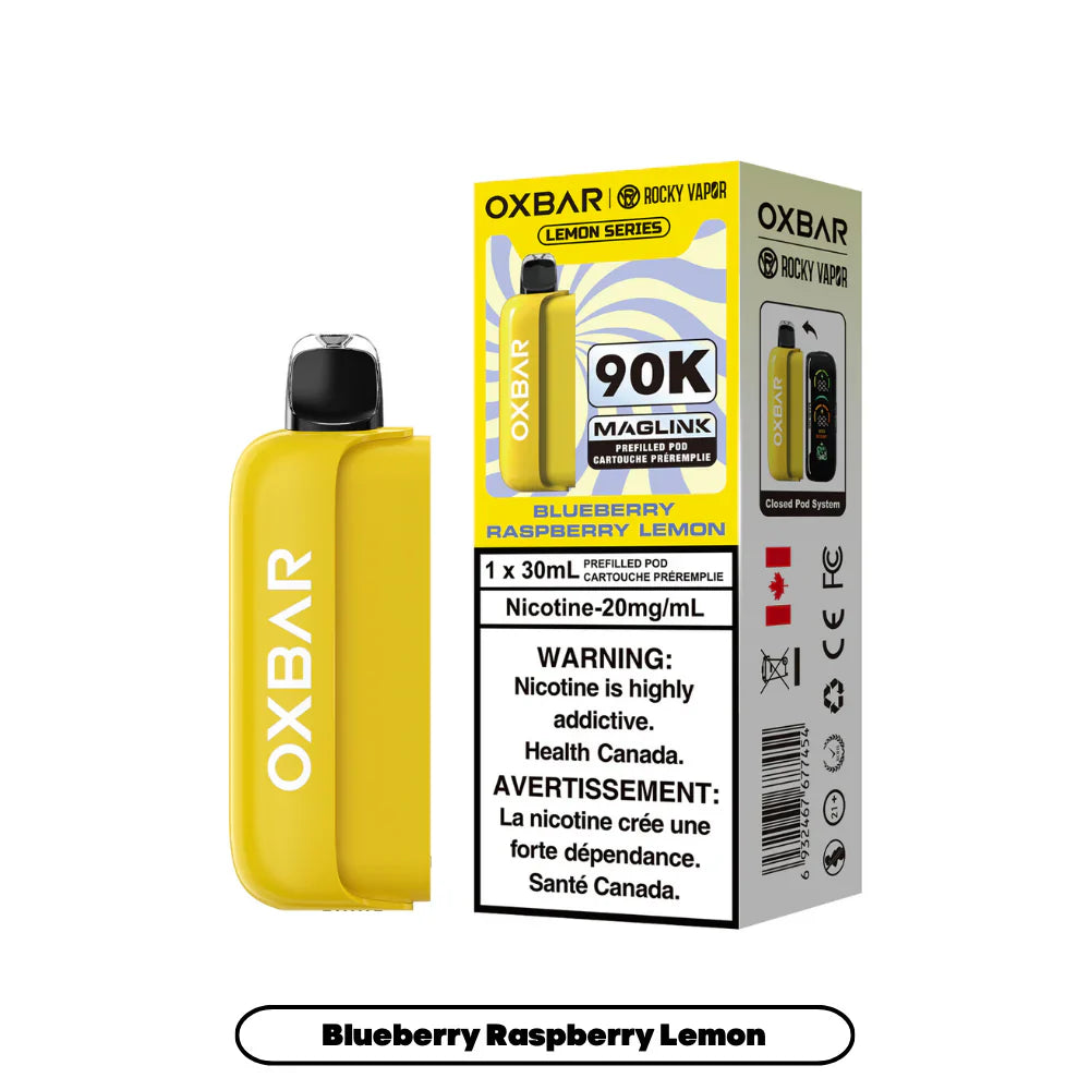 Oxbar Rocky Vapor Maglink Pod 90K Puffs [Prefilled Pods]