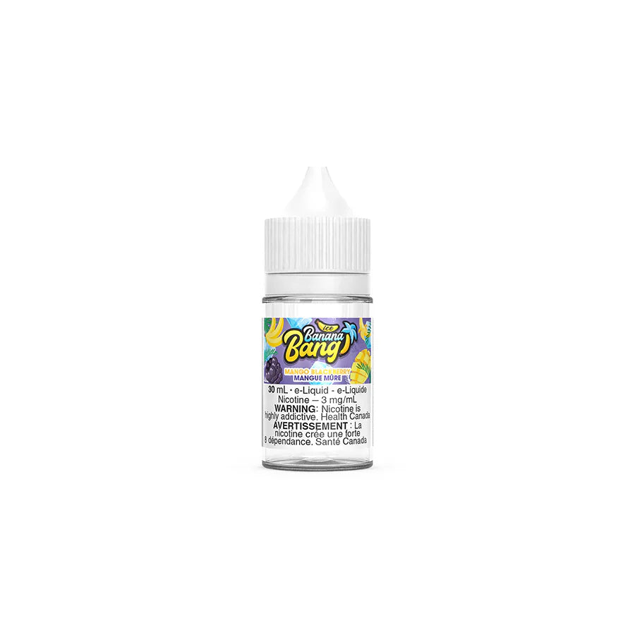 MANGO BLACKBERRY BY BANANA BANG ICE 30ML FREEBASE