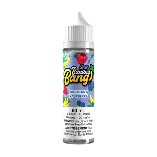 BLUEBERRY RASPBERRY BY BANANA BANG ICE 60ml SALT NIC 20MG