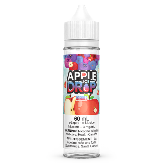 BERRIES - APPLE DROP ICE 60ML FREEBASE