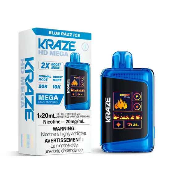 KRAZE HD MEGA 20K DISPOSABLE VAPE