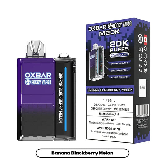 Rocky Vapor Oxbar M20K - Banane Mûre Melon