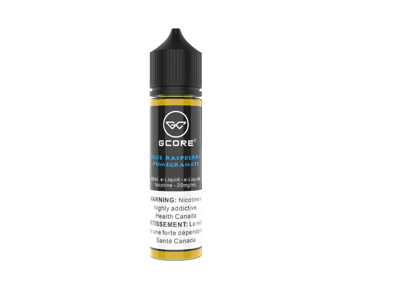 Gcore 60 ml E-juice - Blue Raspberry Pomegranate (20mg)